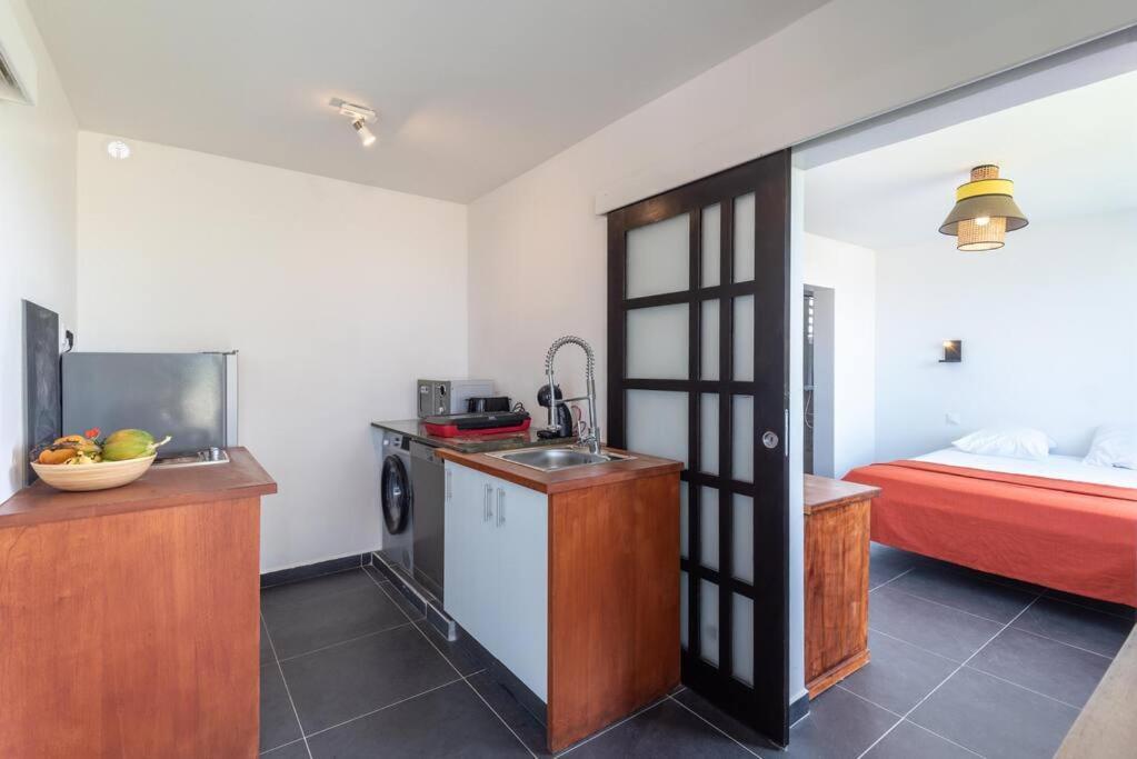 T3 Lumineux Avec Vue Exceptionnelle Et Piscine Oasis De Nature Et Serenite Petit-Canal エクステリア 写真