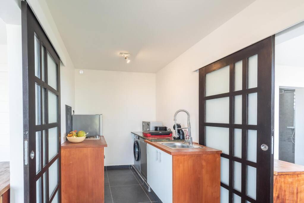 T3 Lumineux Avec Vue Exceptionnelle Et Piscine Oasis De Nature Et Serenite Petit-Canal エクステリア 写真